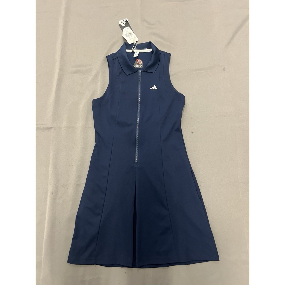 Adidas Women's Golf Go-To Twistknit Dress Navy Blue Size XS "Ko Olina" NWT!!!